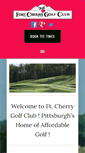 Mobile Screenshot of fortcherrygolfclub.com